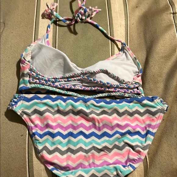 💖Host Pick💖Arizona striped bikini - Picture 2 of 3